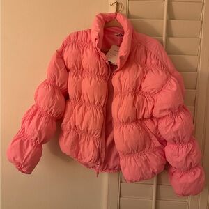 JoyLab Pink Puffer Jacket